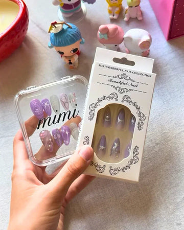 Press-on nails faits main vs faits machine : la vraie différence | Mimi Press-On