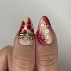 Bohème — press-on nails faits main Mimi