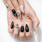Glowing Night — press-on nails faits main Mimi