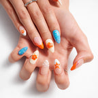 Bali Sunset — press-on nails faits main Mimi