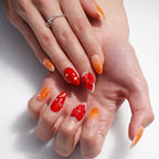 Golden Hour — press-on nails faits main Mimi