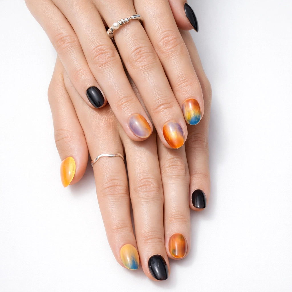 Starless — press-on nails faits main Mimi